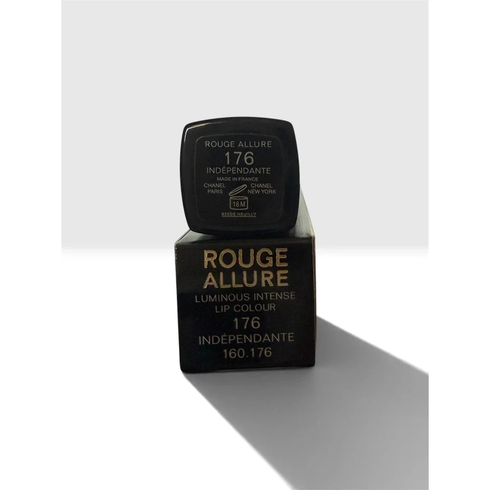 Chanel Rouge Allure Luminous Intense Lip Colour Lipstick NIB - #176 INDEPENDANTE